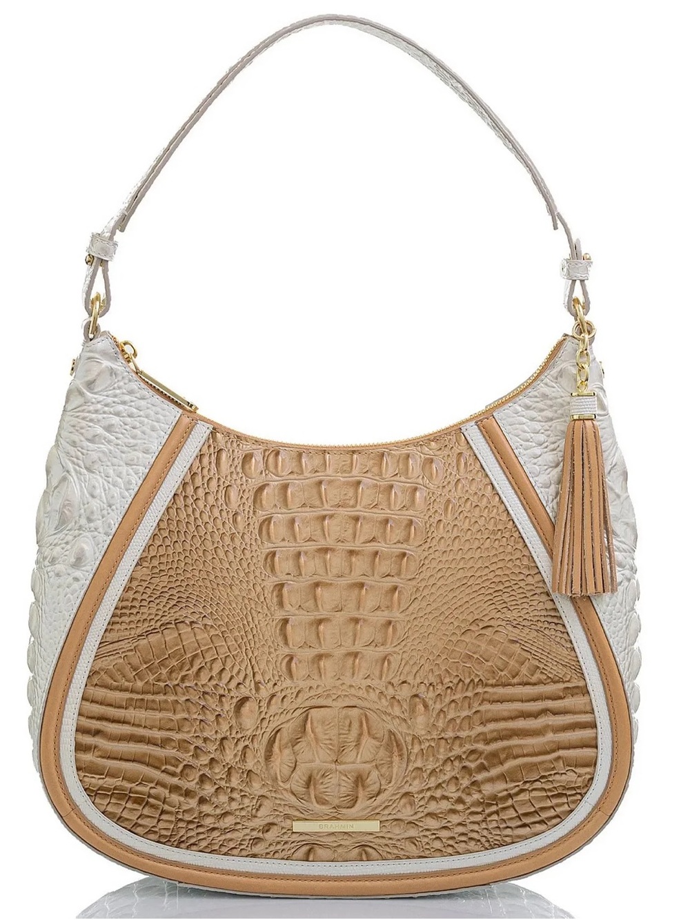 Brahmin Enchant Amira Shoulder Bag- Shortbread